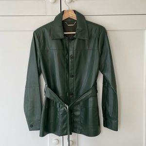 Ellie Tahari Faux Leather Jacket